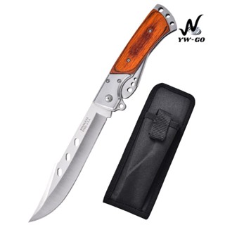 มีดพับหางแฉก มีดพกพา มีดเดินป่า มีดล่าสัตว์ มีดแคมป์ปิ้ง ฟรี…