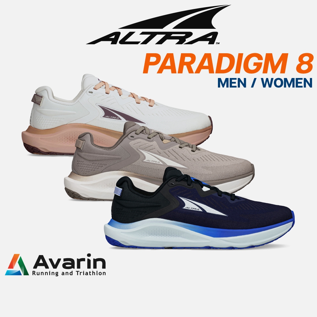 ALTRA Paradigm 8 [Men / Women] รองเท้าวิ่งถนน ลด Overpronation เท้ากว้างใส่สบาย วิ่งไกล Recovery Dai