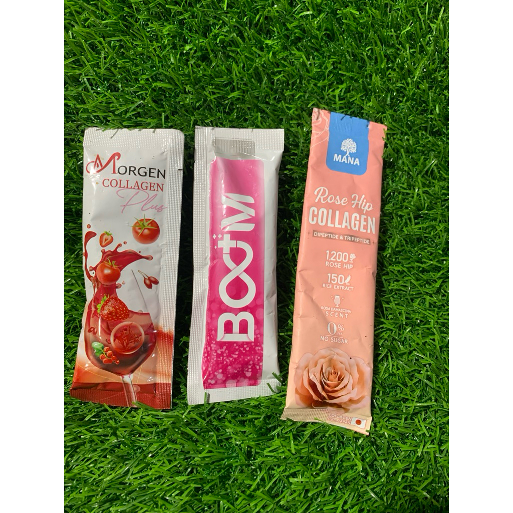 Bomคอลลาเจน/MANAคอลลาเจน/MORGENคอลลาเจน อาหารผิว มีให้เลือก 3 ตัว (ขาย2ซอง 20฿)พร้อมส่ง