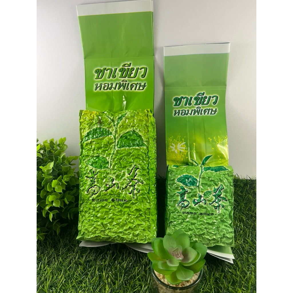 ชาเขียวหอมพิเศษ 200กรัม/500กรัม จากดอยแม่สลอง จ.เชียงราย