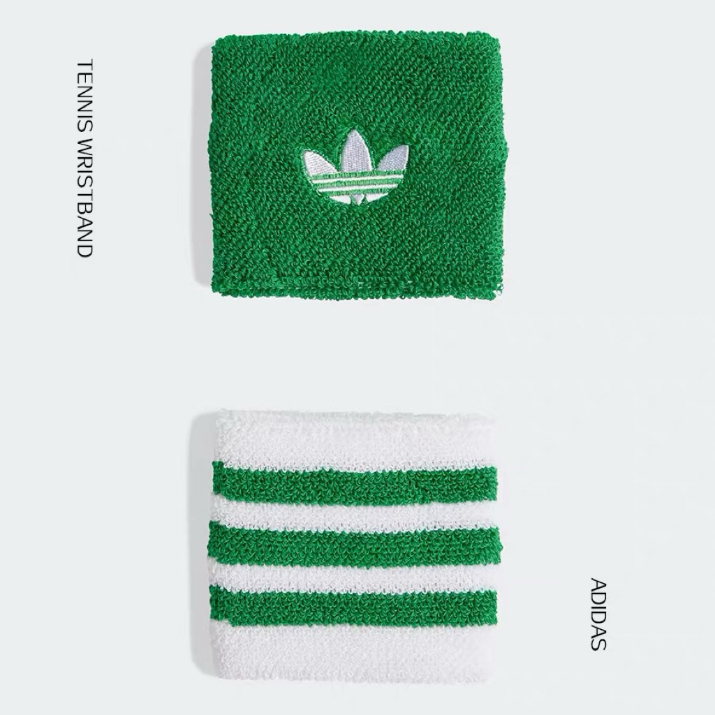 [พร้อมส่ง] Adidas 2025 Tennis wristband สายรัดข้อมือ ออกกำลังกาย ซับเหงื่อ
