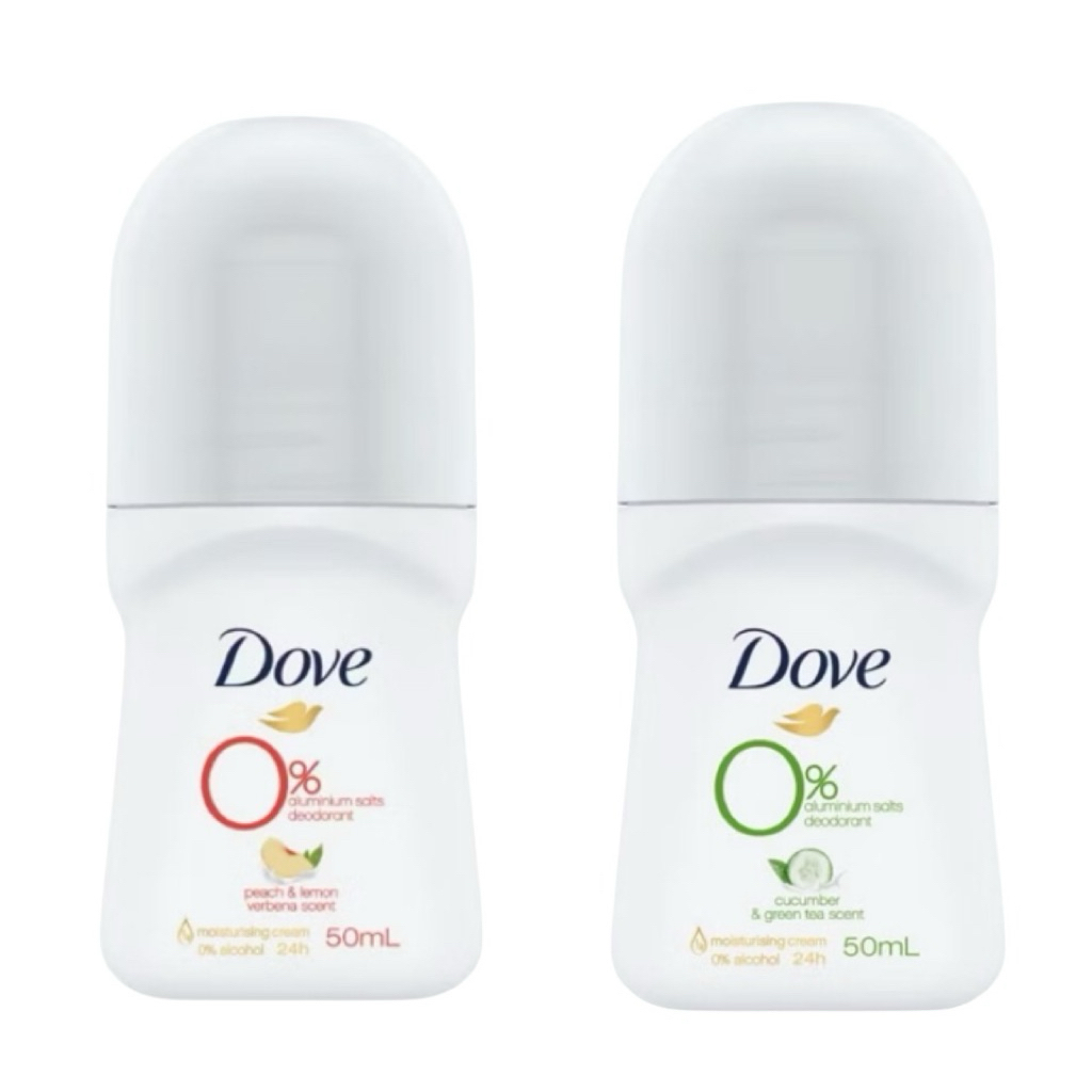 Dove โดฟ ดีโอ ซีโร่เปอร์เซ็นต์ อะลูมิเนียม ซอลต์ เวอร์บีน่า