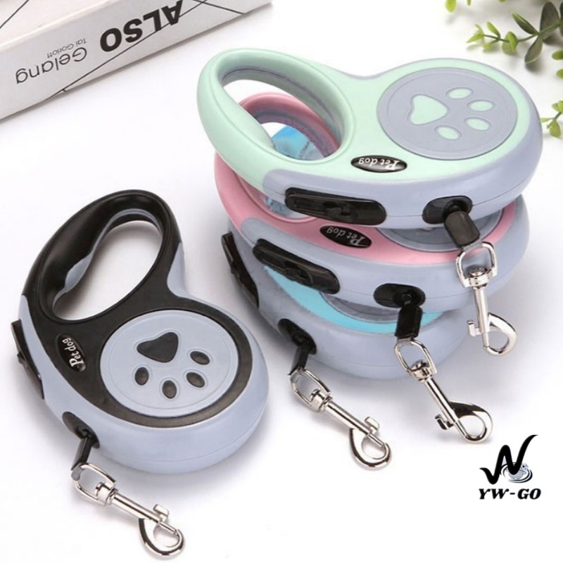 สายจูงสุนัข 3M อุปกรณ์เชือกลากจูงอัตโนมัติ สายจูงสัตว์เลี้ยง สายจูงแมว หมา สุนัข ระบบเบรคอัตโนมัติ CW102