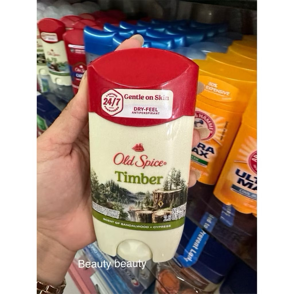 Old Spice Timber with Sandalwood Men's Antiperspirant Deodorant 73g.