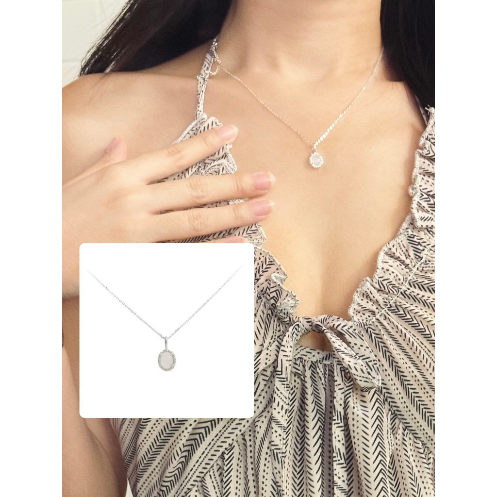 สร้อยคอเงินแท้ รุ่นGlow | VNA.SOUL