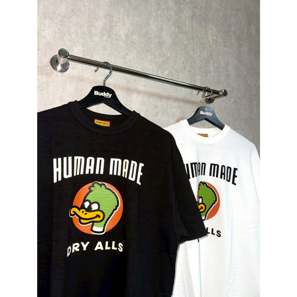 HUMAN MADE Graphic Tee(Black,White) (ของแท้ 100% ตรงจากชอป)
