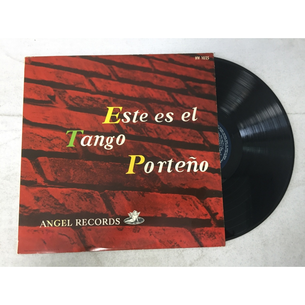 "Este es el Tango Porteño" by Angel Records. ขนาด 12 นิ้ว LP  A202