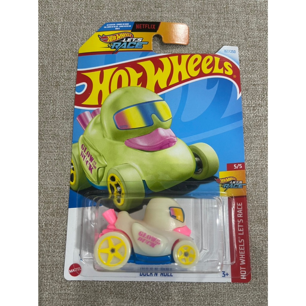 รถเหล็ก Hot Wheels Let's Race Duck N' Roll