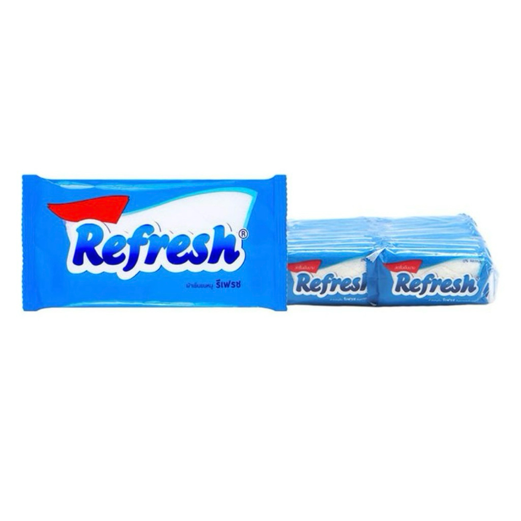 🚗delivery ผ้าขนหนูเย็น รีเฟรช 25.4*25.4 ซม. จำนวน 20 ชิ้น