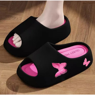 รองเท้าแตะผู้หญิง ใหม่รองเท้าแตะผู้หญิงแพลตฟอร์มกันลื่นรองเท…