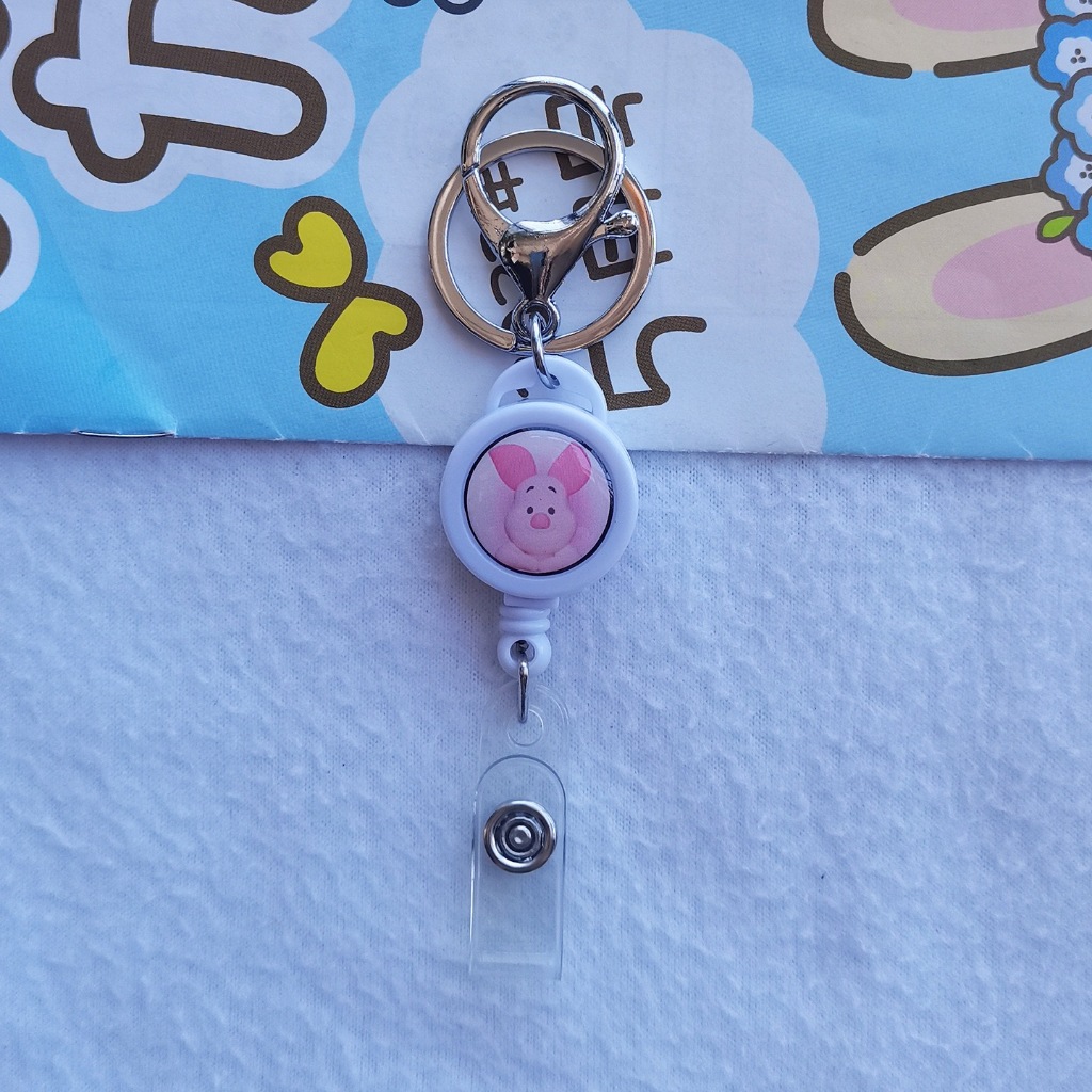 พวงกุญแจลายการ์ตูนแบบมีสายดึงโยโย่ สามารถยืดหดได้ ความยาวสูงสุด 30cm ขณะที่ยืด มีหลายตัวเลือก น่ารักน่าใช้ สีสันสดใส - รูปที่ 5