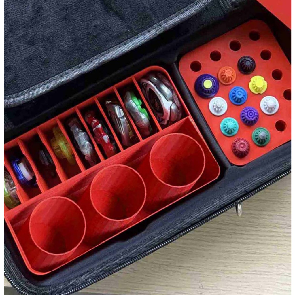 slot ใส่เบย์เบลด BaybladeX สำหรับใส่กระเป๋า nintendo **รุ่นเบลด 3 ช่อง** (เฉพาะ slot )