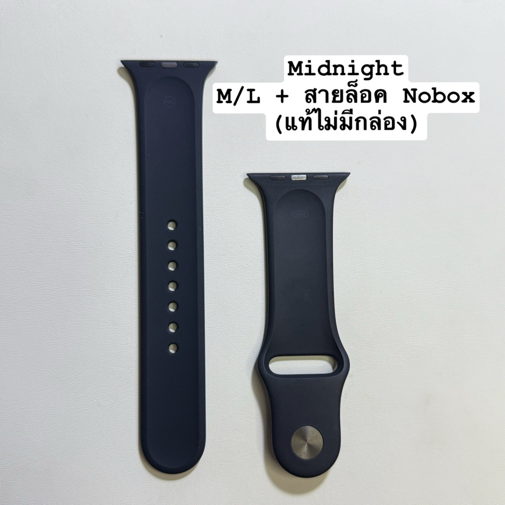 สายสมาร์ทวอช สำหรับนาฬิกาแอปเปิ้ลวอช สีดำ Midnight ของแท้ - รูปที่ 6