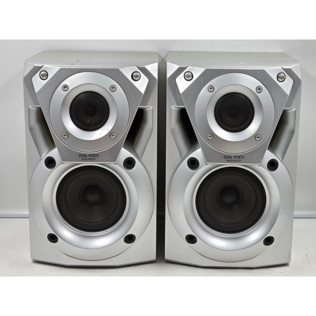 BF23 ลำโพงญี่ปุ่นมือสอง 1 คู่ (748) PANASONIC SB-AK18 100W 6 โอห์ม Woofer 4 นิ้ว Size ตู้ 21x22x33CM