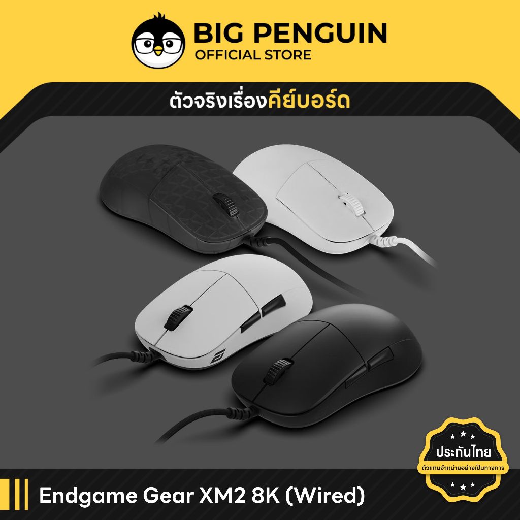 [โค้ดคุ้มลด 20%] Endgame Gear XM2 8K V2 ประกันศูนย์ไทย Wired Gaming Mouse เม้าส์ 8K เกมส์มิ่ง