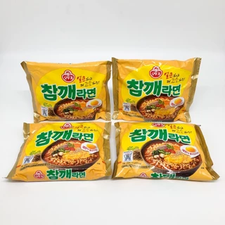 บะหมี่งาเกาหลี Ottogi Sesame Ramyun 오뚜기 참깨라면 รามยอน นำเข้าจากเกาหลี รามยอนงาเกาหลี โอโตกี