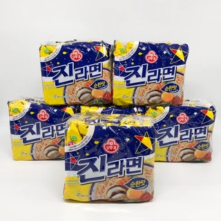 บะหมี่เกาหลี Jin Ramyun Mild 진라면 순한맛 รสออริจินอล พร้อมส่ง นำเข้าจากเกาหลี จินรามยอนเกาหลี