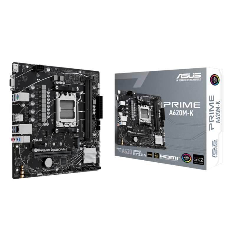 ASUS PRIME A620M-K (DDR5) (SOCKET AM5) (MICRO-ATX) ของใหม่