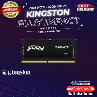 RAM DDR5 NB 16GB/5600Mhz KINGSTON FURY IMPACT (KF556S40IB-16…