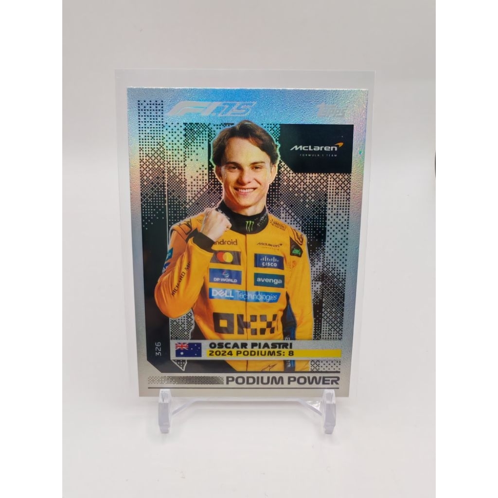 การ์ด f1 2025 topps turbo attax oscar piastri