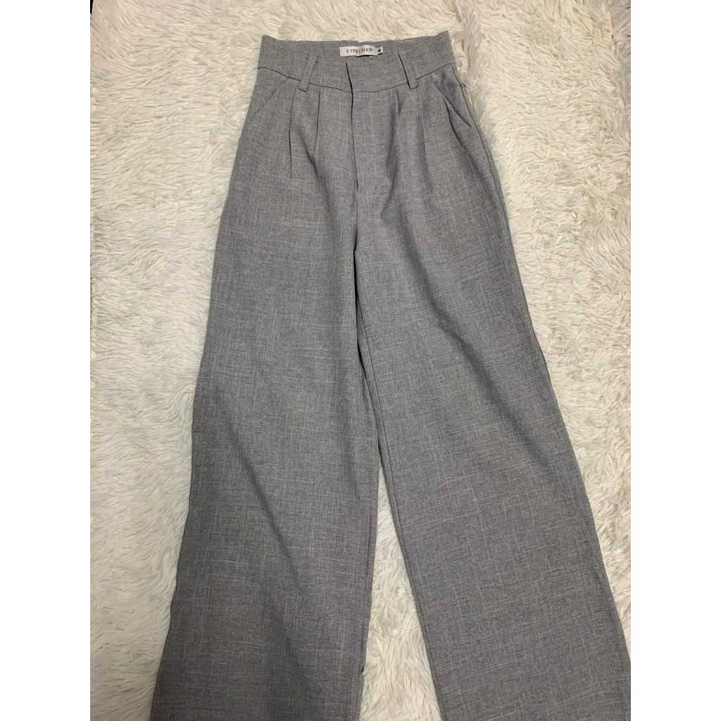 กางเกงทรงกระบอก กางเกงทำงาน ป้าย 4 YING SHOP