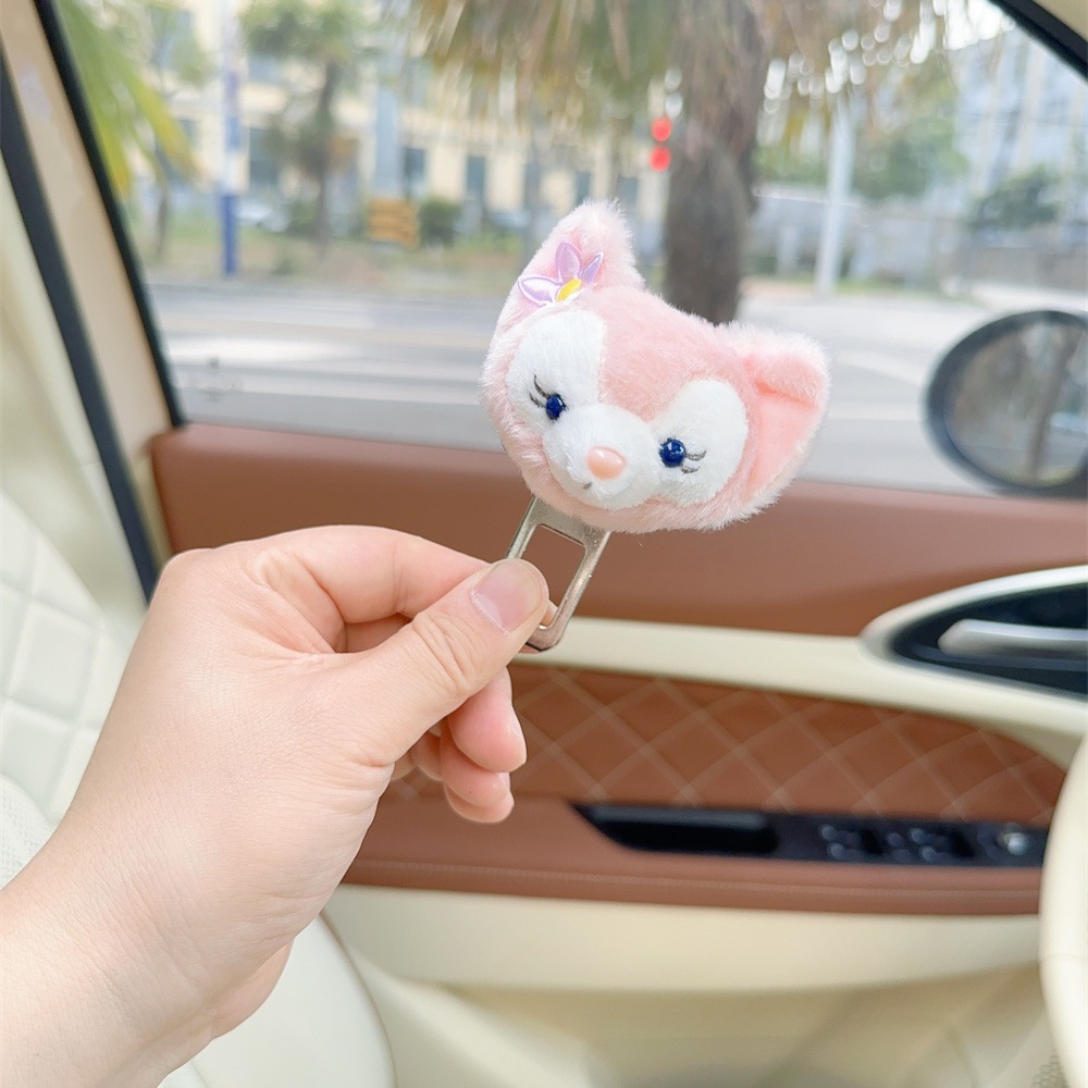 หัวเข็มขัดนิรภัยรถยนต์ หัวเสียบเข็มขัดนิรภัย ลายการ์ตูน น่ารัก หัวล็อคเข็มขัดนิรภัย สินค้าพร้อมส่ง