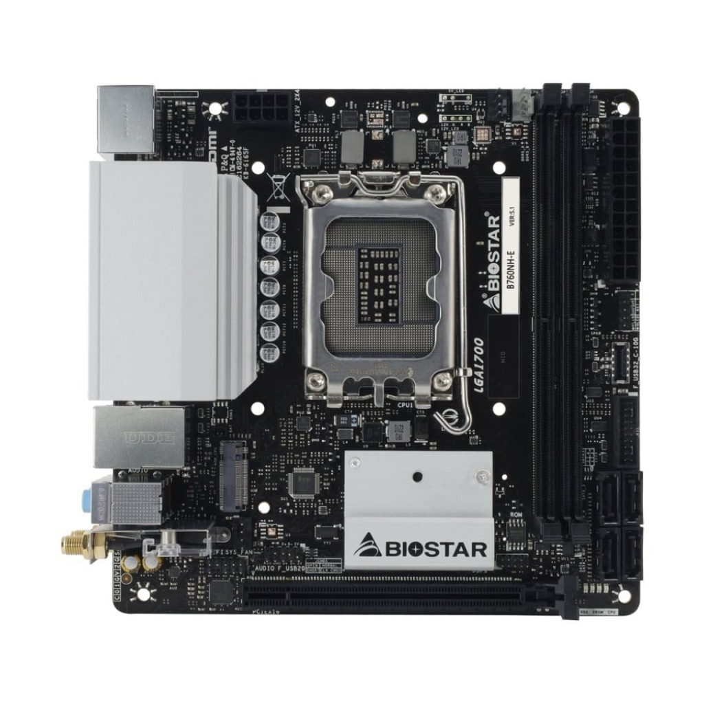 BIOSTAR MAINBOARD (1700) B760NH-E DDR5 WIFI (มือสอง ประกันไทย)