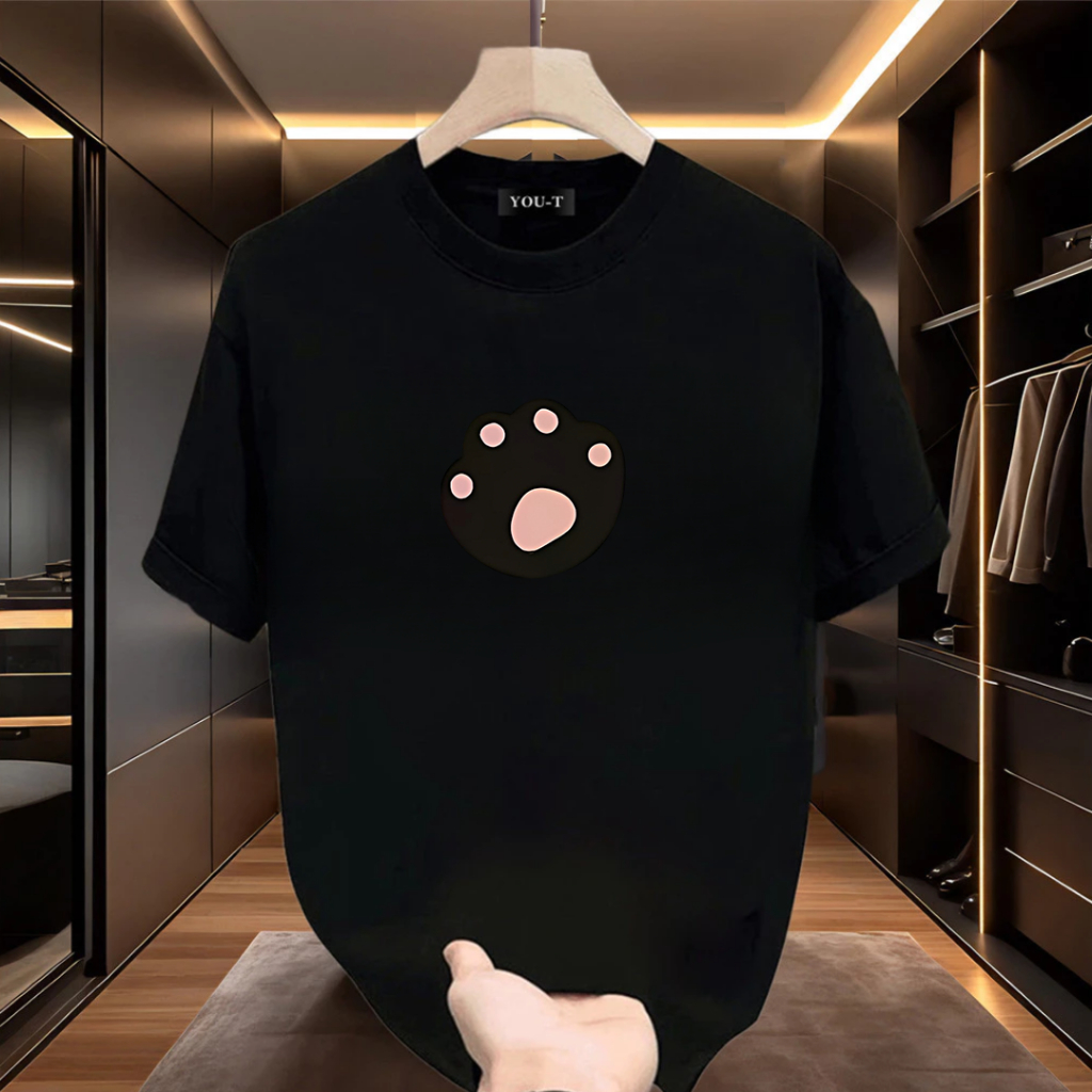 AP Store  เสื้อยืดคอกลม เเขนสั้น ลายกราฟิกน่ารัก  ทันสมัย สามารถใส่ได้ทั้งผู้หญิงเเละผู้ชาย สินค้าพร้อมจัดส่ง B0052