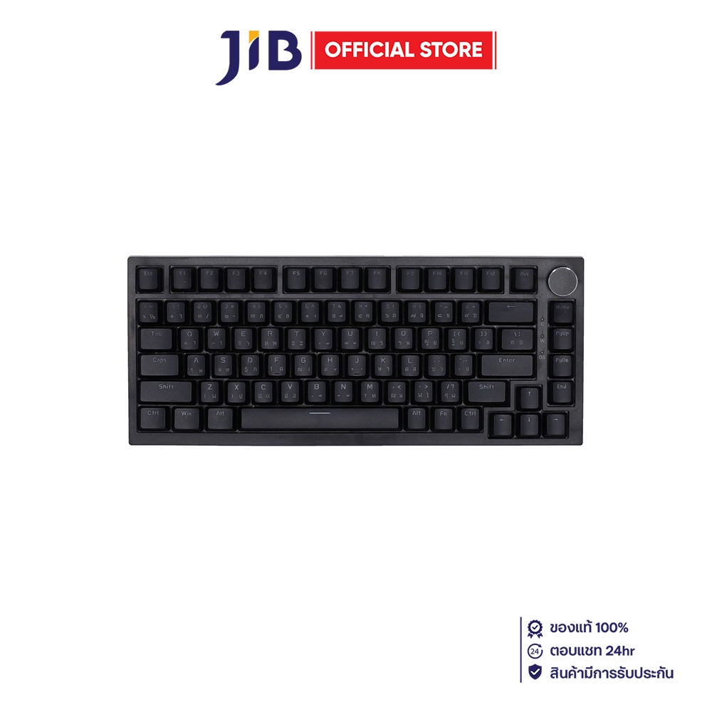 KEYBOARD (คีย์บอร์ด) AJAZZ AK820 (BLACK) (RED SWITCH WHITE LED EN/TH)