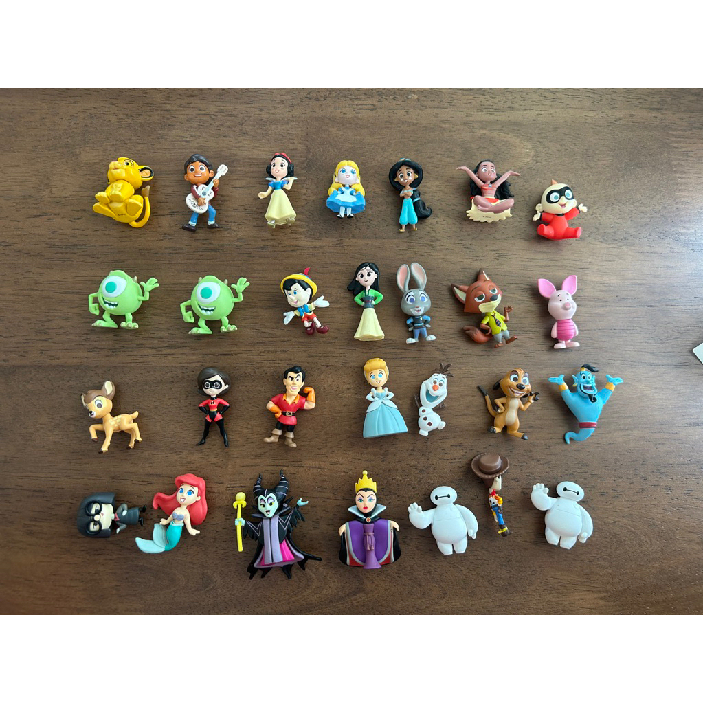 (เลือกตัว ) สุ่มจิ๋ว Model จิ๋ว : Disney 100 Year Anniversary