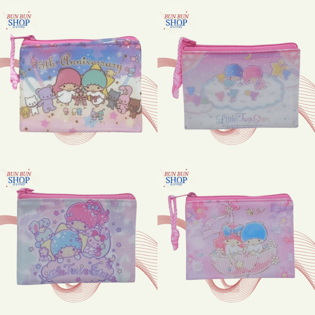 กระเป๋าสตางค์ ใส่บัตร ลาย Sario ไม่มีพวงกุญแจ Sario น่ารักสดใส 💗พร้อมส่ง