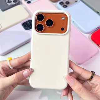 [i17] พร้อมส่ง 16โทนสี🍧🍌 E9S194 เคสพรีเมี่ยมซิลิโคนสีพื้น S2 (3) เคสซิลิโคนเนื้อหนาเกรดดี เคสไอไฟน For iphone 17Air,17Pm