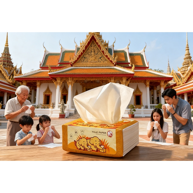 【 10หิ้ว สุดคุ้ม 】กระดาษทิชชู่ กระดาษชำระ กระดาษทิชชู่เช็ดหน้า ทิชชู่เช็ดมือ 1ห่อ400แผ่น 4ชั้นหนา