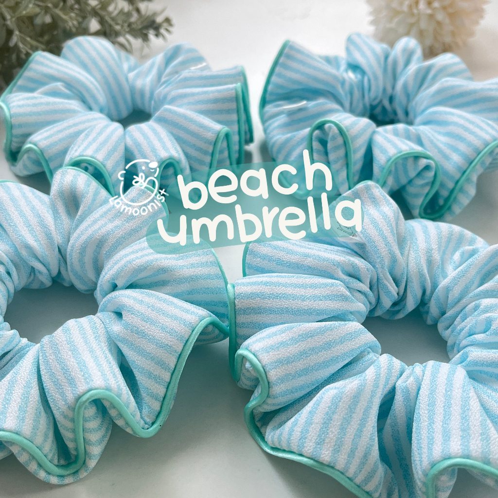 Lamoonist scrunchies • Beach Umbrella