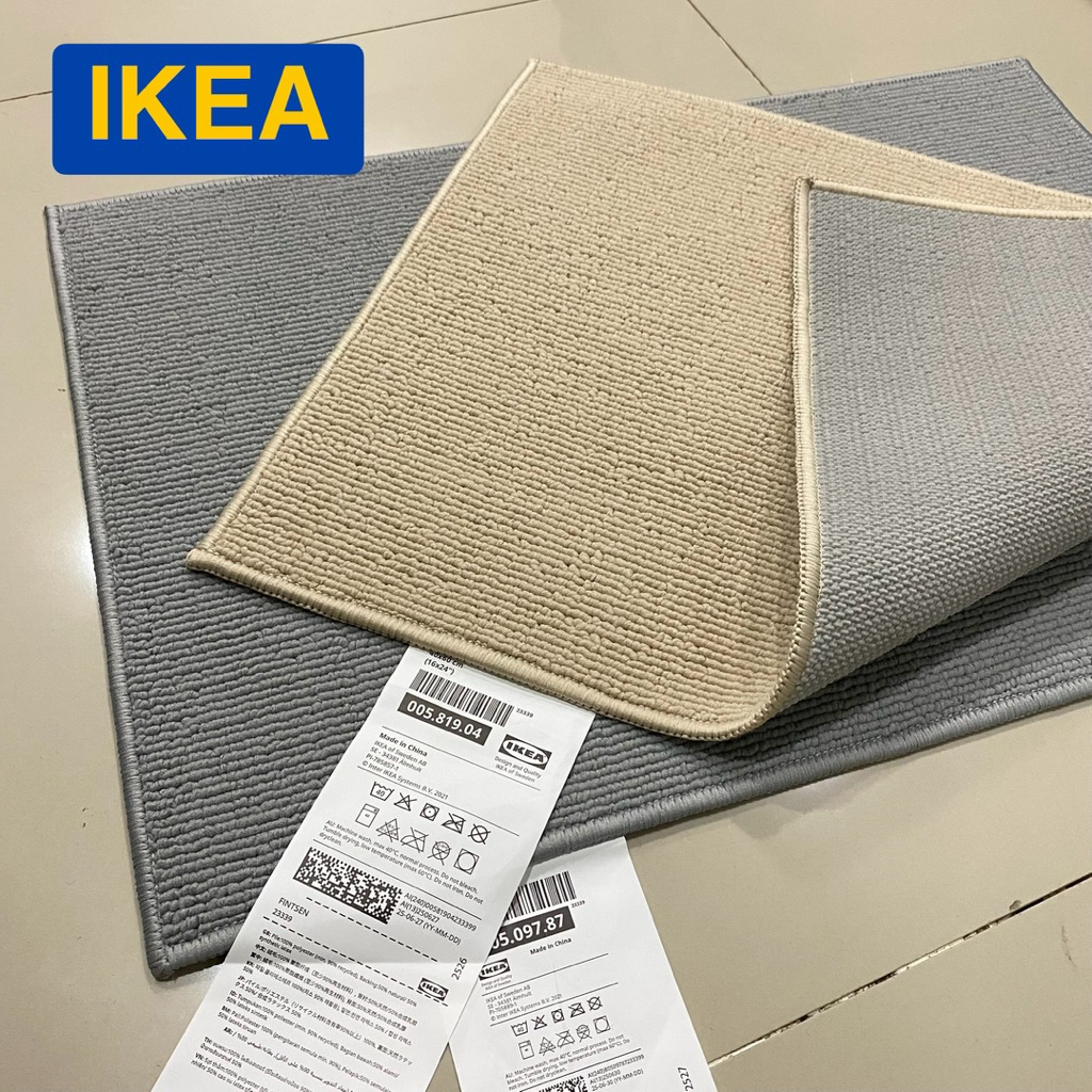 IKEA พรมเช็ดเท้า พร้อมบุยางกันลื่น ของแท้ จากSTORE IKEA