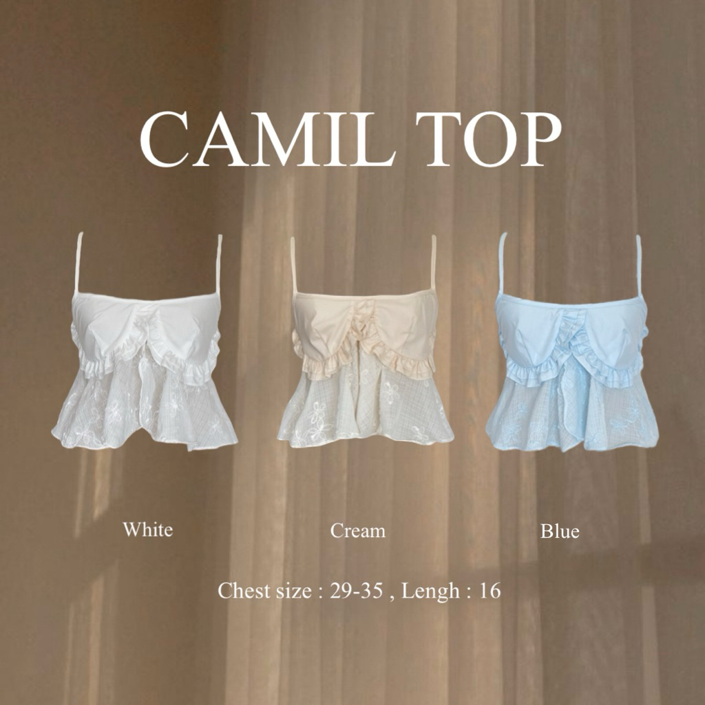 ONNIE.16 - CAMIL TOP เสื้อสายเดี่ยว