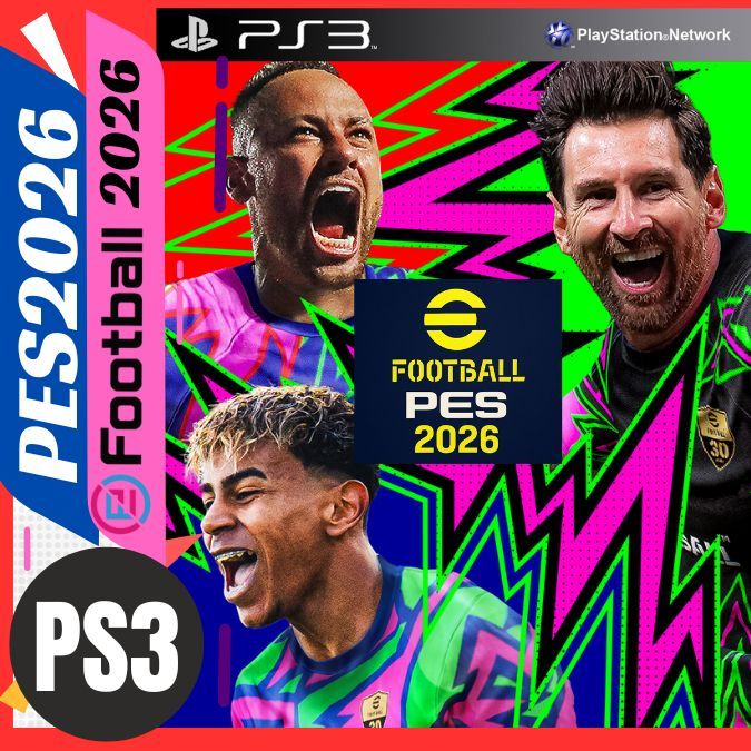 PES2026 eFootball 2026 เกม PS3 เวอร์ชั่นใหม่ อัปเดตล่าสุด 10/2025 อยู่ใน USB 3.0 ของแท้ ไม่ใช้แผ่น เ