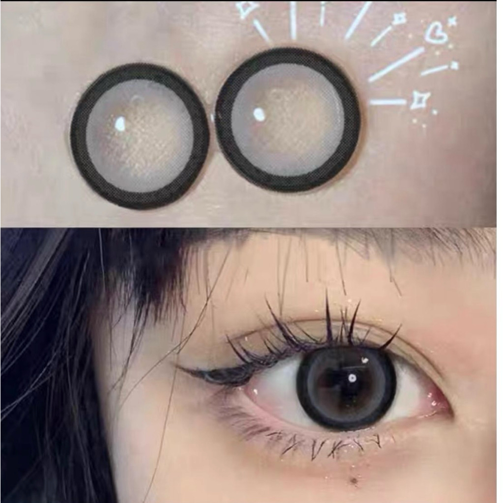 Sakura / Charm /Justin/ Gavin Bigeye gray brown บิ๊กอาย สีเทา   สีน้ำตาล ✨คอนเเทคเลนส์กรองเเสงUV✨p
