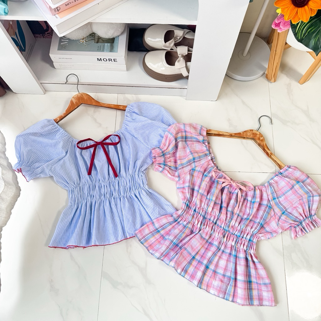 เสื้อ(อกได้ถึง 50)สม็อคเอวตุ๊กตาน่ารัก #very-1