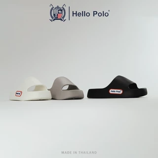 Hello Polo รองเท้าแตะแบบสวม รองเท้าลำลอง พื้นหนา สูง 4 CM. EVA สำหรับผู้ชาย Size 36-45 รุ่น HP8058