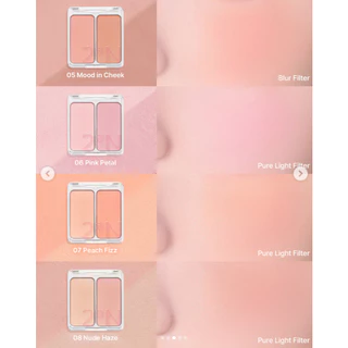 ของแท้📣 2aN Dual Cheek 9g บลัชออนทูโทน #56 / Blur Fit Easy Brush แปรงปัดแก้ม #VV
