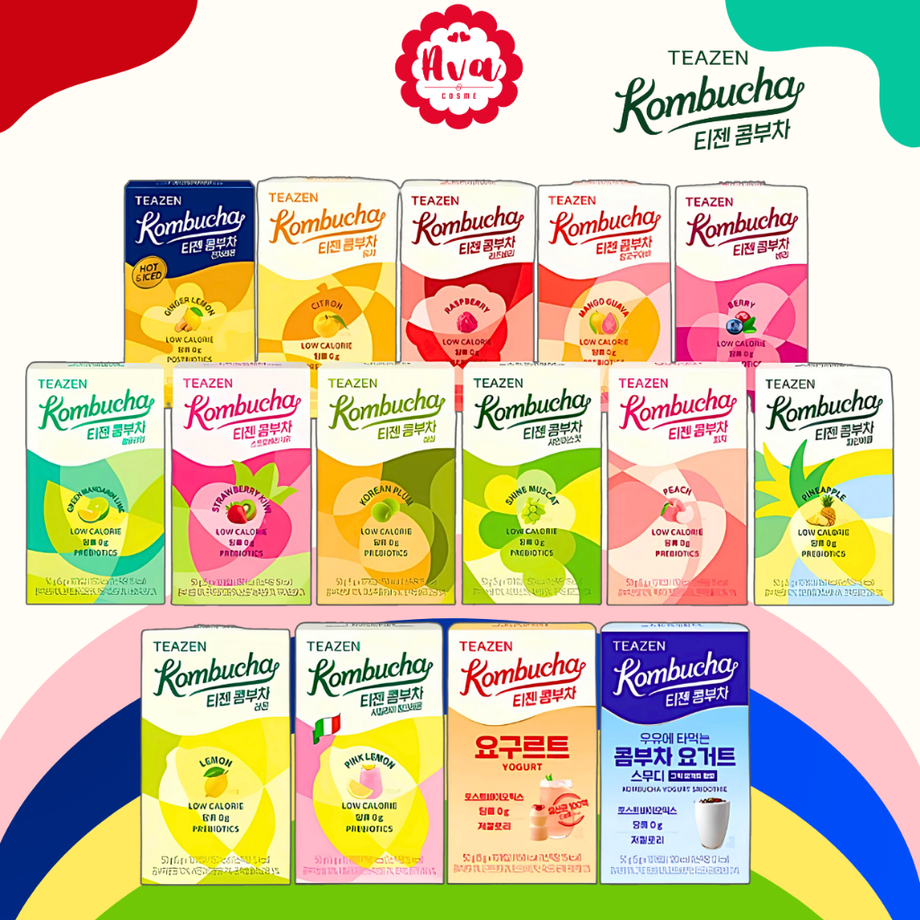 TEAZEN Kombucha ทีเซน คอมบูชา (ชาจองกุกดื่ม) จากเกาหลี