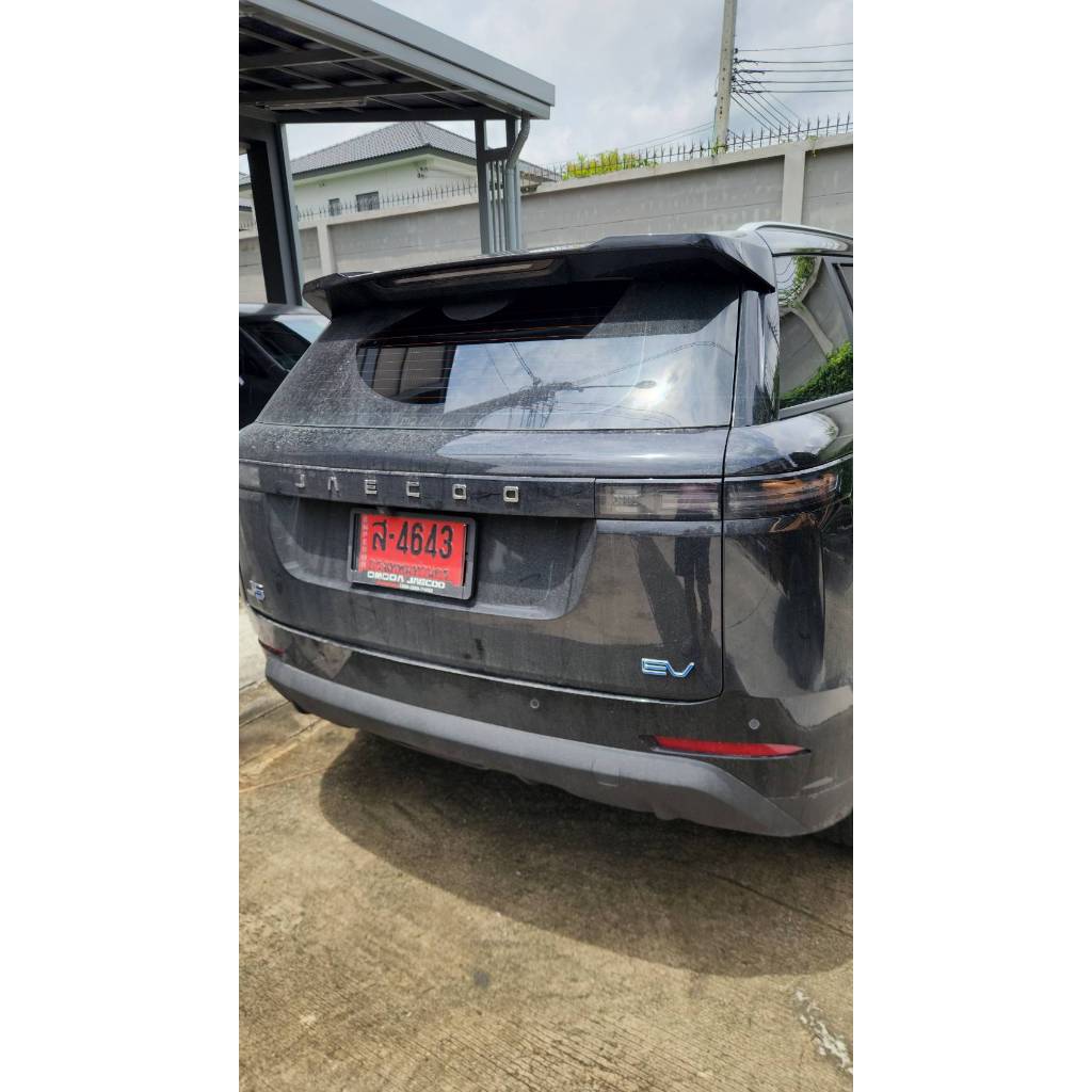 Jaecoo J5 พรมหนังไฮโซเข้ารูป6D เต็มคันรวมท้ายรวมปิดเบาะหลังเต็มคัน 7 ชิ้น