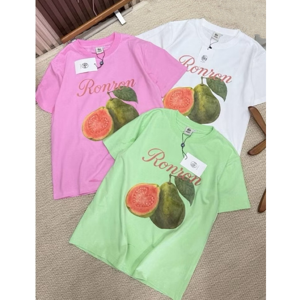 เสื้อยืด รอนรอน GUAVA BASIC FIT T SHIRTS Pink