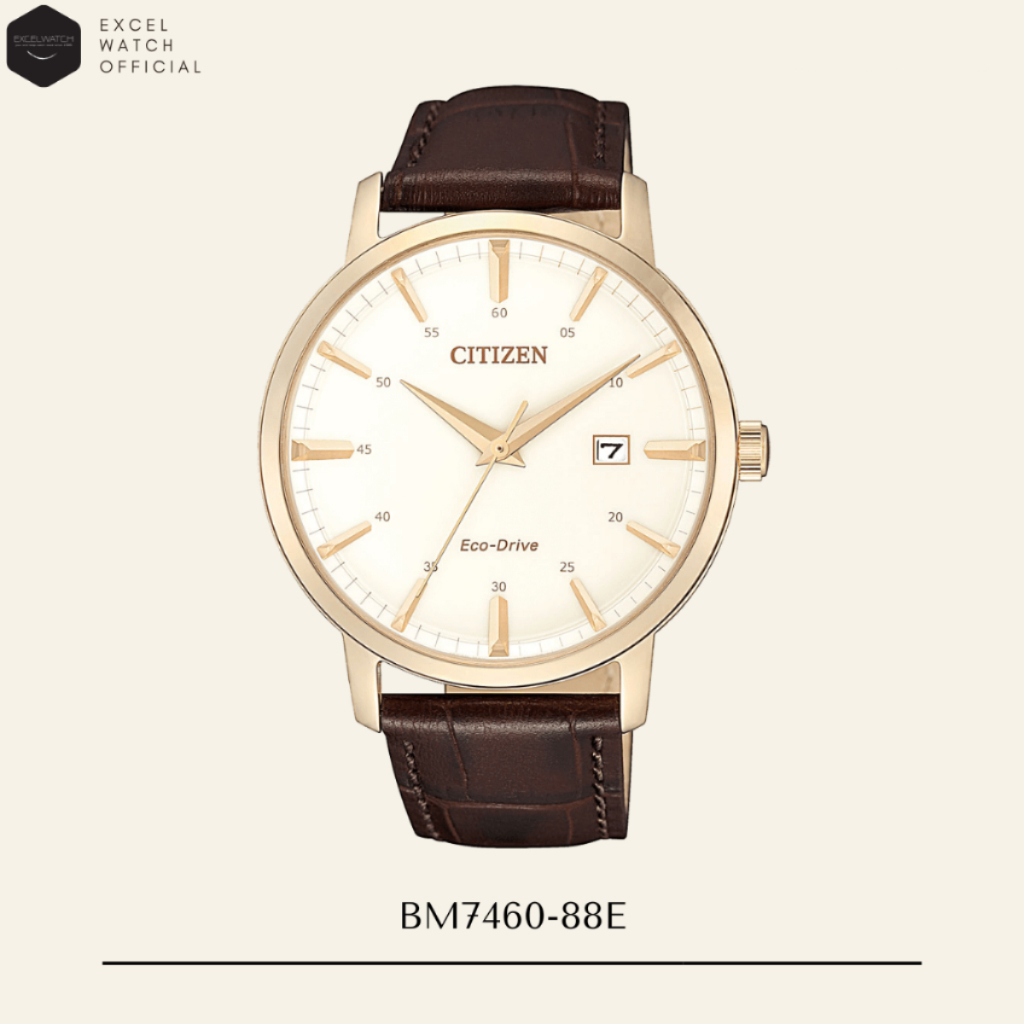 [ Excel Watch ] นาฬิกาซิติเซน CITIZEN Classic รุ่น BM7463-12A Eco-Drive (ระบบโซลาร์)