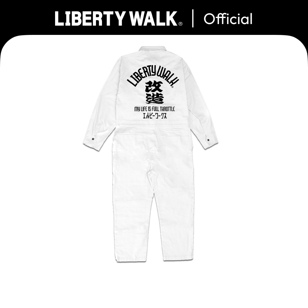 Liberty Walk LB KAIZOU Coveralls White LBWK