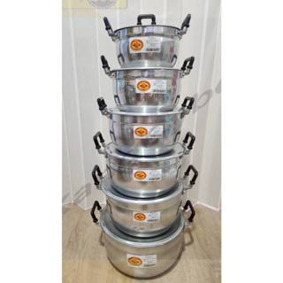 หม้อแกงชุด16/26ตราหัวม้า(6ใบ)