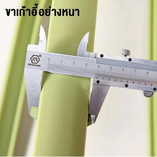KATIFIA เก้าอี้พลาสติก สตูลพลาสติก สีดำ สไตล์นอร์ดิก เก้าอี้โต๊ะอาหาร เรียงซ้อนได้ ประหยัดพื้นที่