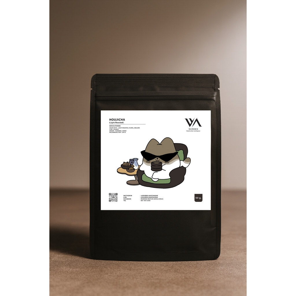 Houjicha Light  | Warden Matcha Bar and Space