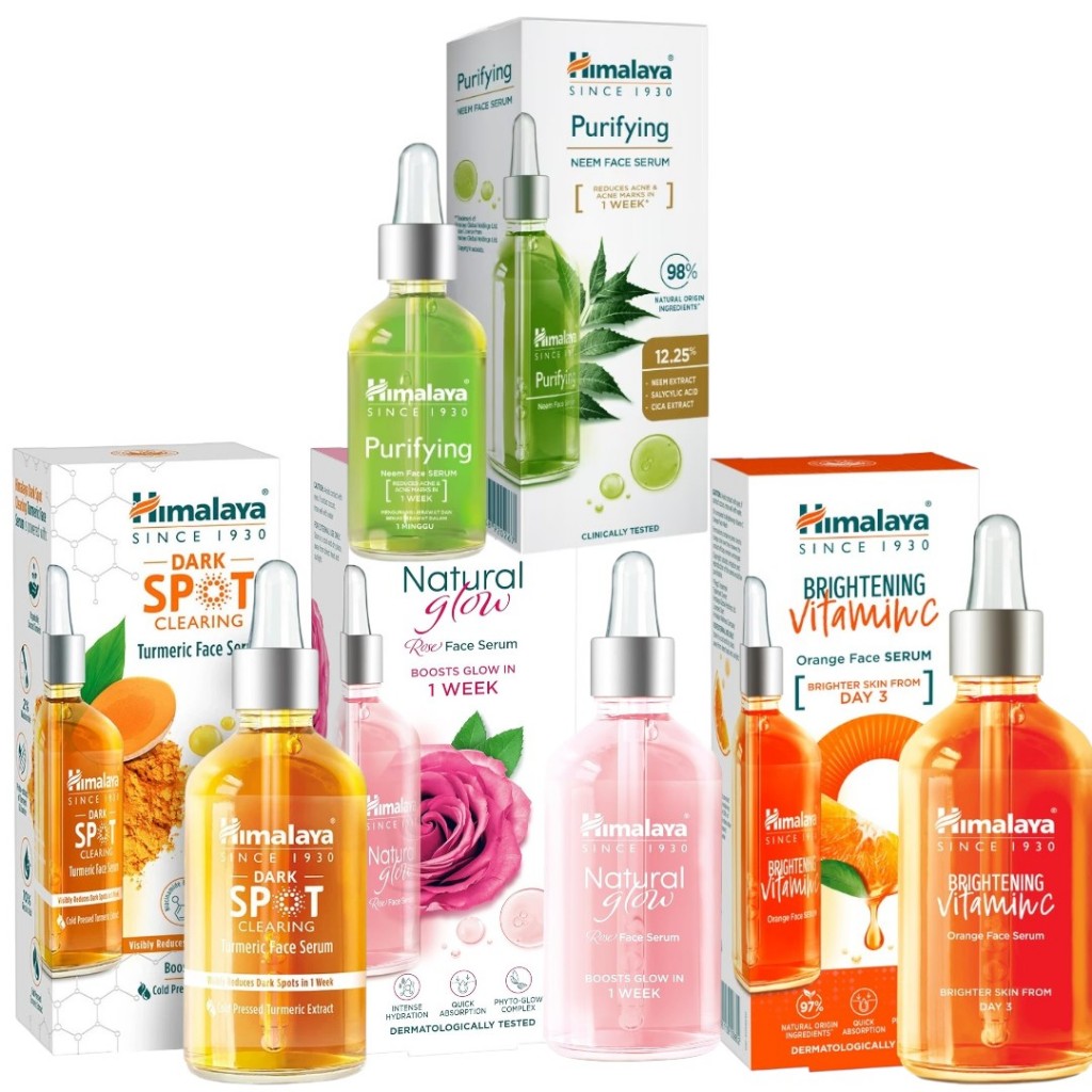 Himalaya Natural Serum, Rose,Turmeric,Neem,Orange.